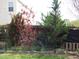 Lush backyard featuring a mix of greenery and decorative landscaping, offering a tranquil outdoor space at 401 Lawton Dr, Haw River, NC 27258