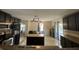 This gourmet kitchen features stainless steel appliances and a center island at 401 Lawton Dr, Haw River, NC 27258