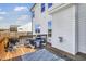 Back deck with grill and outdoor rug at 4412 Beckel Rd, Willow Springs, NC 27592
