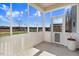 Bright sunroom enclosed with large windows and a sliding door at 500 Wakefield Dr, Princeton, NC 27569