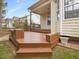 Spacious backyard deck providing the perfect outdoor entertainment area at 5910 Lacebark Ln, Durham, NC 27713