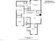 Second floor plan featuring bedrooms, bathrooms, loft, laundry room, and WIC at 706 Tibumoll Ln, Fuquay Varina, NC 27526