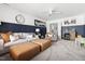Living room featuring stylish furniture, modern decor, and plenty of room for entertaining at 804 Chancellors Ridge Dr, Durham, NC 27713