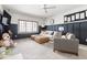 Inviting living room with comfortable seating, modern decor, and lots of space at 804 Chancellors Ridge Dr, Durham, NC 27713
