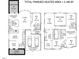 Detailed floor plan showcasing layout, room dimensions, including 3 beds, bonus and media room, 2 car garage, porch, and screen porch at 812 Long Meadows Rd, Chapel Hill, NC 27516