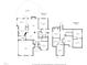 Detailed floor plan showcasing the layout of rooms, including the kitchen, bedrooms, and living spaces at 8600 Paddle Wheel Dr, Raleigh, NC 27615