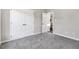 Bedroom featuring carpet and double-door closet at 9315 Turkey Way, Middlesex, NC 27557