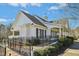 Community clubhouse featuring a white exterior and covered porch at 938 Widewaters Pkwy, Knightdale, NC 27545