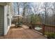 Expansive wooden deck is perfect for entertaining outdoors at 1004 Colworth Way, Raleigh, NC 27614