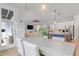 Inviting dining area showcasing seamless flow to the kitchen and living room at 1129 Sequoia Creek Ln, Cary, NC 27519