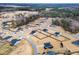 Overhead shot of a neighborhood showcasing the homes, landscaping, and community layout at 171 Piney Field Rd, Fuquay Varina, NC 27526