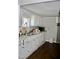 Kitchen with stainless steel sink and a generous countertop space at 1960 Brogden Rd, Smithfield, NC 27577