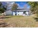Spacious backyard with a fire pit and patio area, ideal for outdoor entertaining at 204 E Murray Ave, Durham, NC 27704