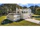Exterior of home with large decks, garage, and well-maintained yard, offering comfort and style at 220 Epps Clark Rd, Siler City, NC 27344