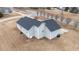 Aerial view of home showcasing the large backyard, and surrounding area at 23 Sparkle Ln, Garner, NC 27529