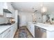 Spacious kitchen with stainless steel appliances, island sink, and ample counter space at 318 Highland Forest Dr, Fuquay Varina, NC 27526