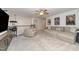 Upstairs loft featuring a lounging area and media console at 318 Highland Forest Dr, Fuquay Varina, NC 27526