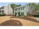 Charming two-story home featuring a well-manicured lawn and lush greenery at 3304 Glen Currin Dr, Raleigh, NC 27612