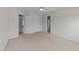 Bedroom with carpet, ceiling fan, and multiple doors at 3732 Coach Lantern Ave, Wake Forest, NC 27587