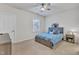 Inviting bedroom with a cozy bed, and a window, perfect for relaxing and unwinding at 410 Bent Tree Ln, Cary, NC 27519