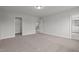 Bedroom leading to the bathroom and walk-in closet at 44 Fairwinds Drive Dr, Lillington, NC 27546