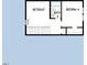 Second story floor plan with an additional retreat and bathroom, and a 4th bedroom at 50 Sneed Ln, Fuquay Varina, NC 27526