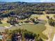 Breathtaking aerial view of the golf course and beautiful landscape at 50002 Brogden, Chapel Hill, NC 27517