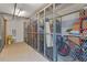 Secured storage units offer ample space for residents' belongings at 506 N Mangum St # 303, Durham, NC 27701