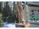 Backyard includes an above ground pool and mature trees at 515 S Woodland Rd, Henderson, NC 27536