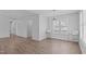 Open dining area with great natural light and minimalist decor at 5900 Damon Ct, Raleigh, NC 27610