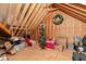 Spacious attic area, ideal for storage or future expansion at 6236 Annabella Rd, Rocky Mount, NC 27803