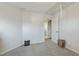 Bright bedroom features neutral carpeting and white walls, offering a clean and versatile space at 708 Barley Green St, Wake Forest, NC 27587