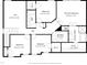 Upstairs floor plan with loft, bedrooms, laundry, primary bath, and walk-in closets at 708 Barley Green St, Wake Forest, NC 27587