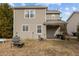 Backyard featuring a covered patio, a grill, and some space for gardening at 1104 Pebblestone Dr, Durham, NC 27703