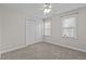 Bedroom featuring carpeting, ceiling fan and closet at 1212 Eastham Dr, Apex, NC 27502