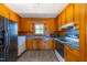 Efficient kitchen layout with classic appliances, ample storage, and practical design elements at 1216 York St, Rocky Mount, NC 27803