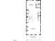 First floor plan featuring a kitchen, dining room, Gathering room and front porch at 122 Weavers Grove Dr, Chapel Hill, NC 27514