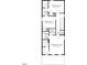 Second floor plan featuring 3 bedrooms including a primary suite with walk in closets at 122 Weavers Grove Dr, Chapel Hill, NC 27514