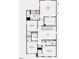 Second-floor floor plan featuring owner's suite, bedrooms, laundry room, and loft space in a well-organized layout at 136 Blue Butterfly Dr, Angier, NC 27501