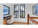 Cozy home office nook with a window view, offering a quiet and productive workspace at 207 Linden Ave, Raleigh, NC 27601