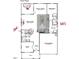 First floor plan featuring kitchen, study, casual dining, great room, and two-car garage at 2100 Skipping Stone Dr # 160, Durham, NC 27705