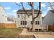 Backyard featuring a patio, deck, and partial fencing at 2121 Ramsgate St, Raleigh, NC 27603
