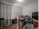 This bedroom is filled with an accumulation of assorted items, awaiting organization at 2518 Pilot Riley Rd, Zebulon, NC 27597