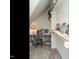 An attic featuring a sewing table and other storage at 2609 Packhouse Rd, Zebulon, NC 27597
