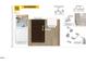 Image shows the vanity, shower, faucets, and accessories available for the bathrooms at 28 Longdale Dr, Graham, NC 27253