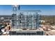 Exterior of a modern high-rise building with balconies at 301 Fayetteville St # 3205, Raleigh, NC 27601