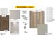 Choice Package 8 continued with chrome fixtures and flooring samples for the bathroom at 521 Eastwood St, Durham, NC 27703