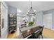Charming dining room open to the kitchen, perfect for entertaining friends and Gathering at 656 Groveview Wynd, Wendell, NC 27591
