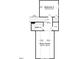 Upstairs floorplan with a bonus room, a bedroom, a bathroom, and storage space at 720 Hipwood Dr, Zebulon, NC 27597