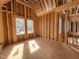 Bedroom during construction with natural light at 7429 Wexford Woods Ln, Wake Forest, NC 27587